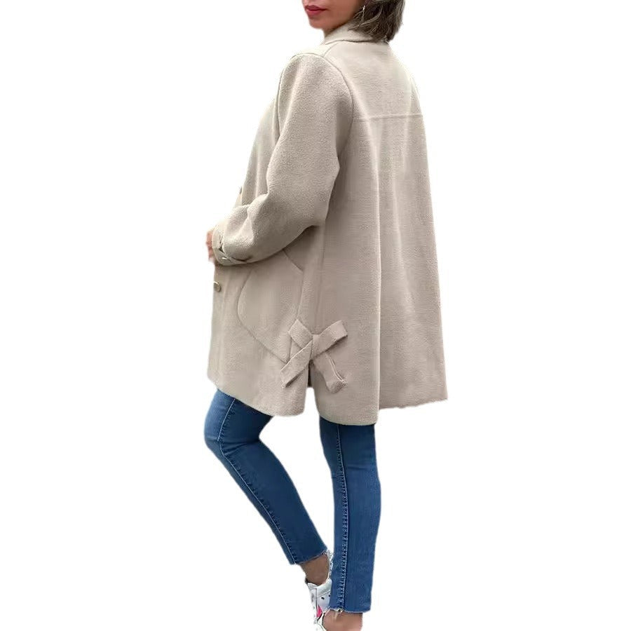 Corina™ | Classic Button-Down Oversized Coat